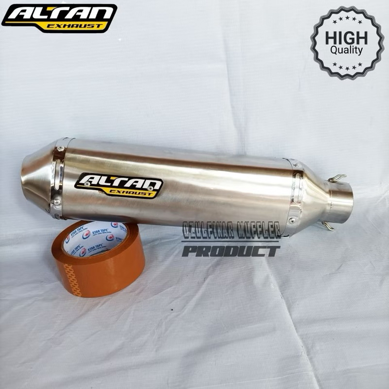 silencer knalpot altan kapsul inlet 50 suara ngebas adem