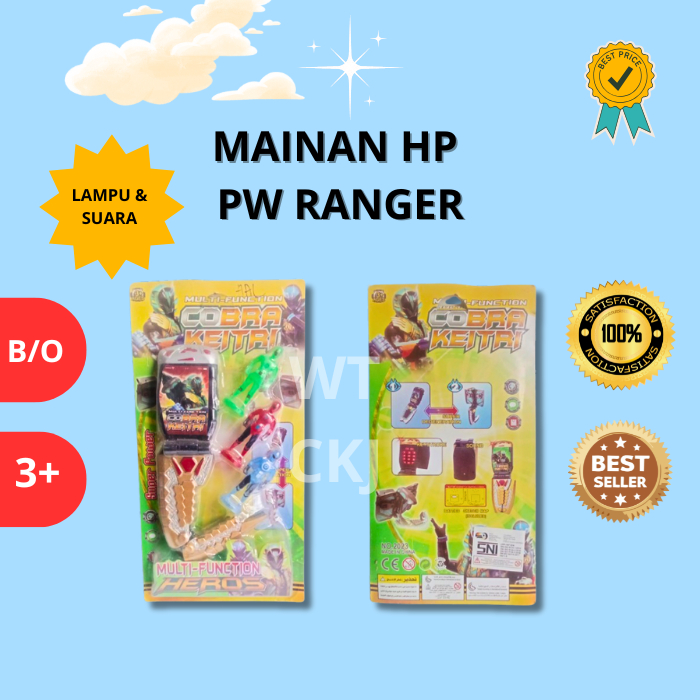 Mainan Hp Robot Power Ranger