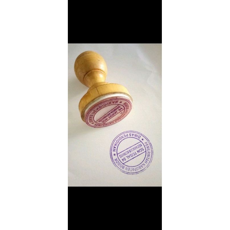 

stempel kayu