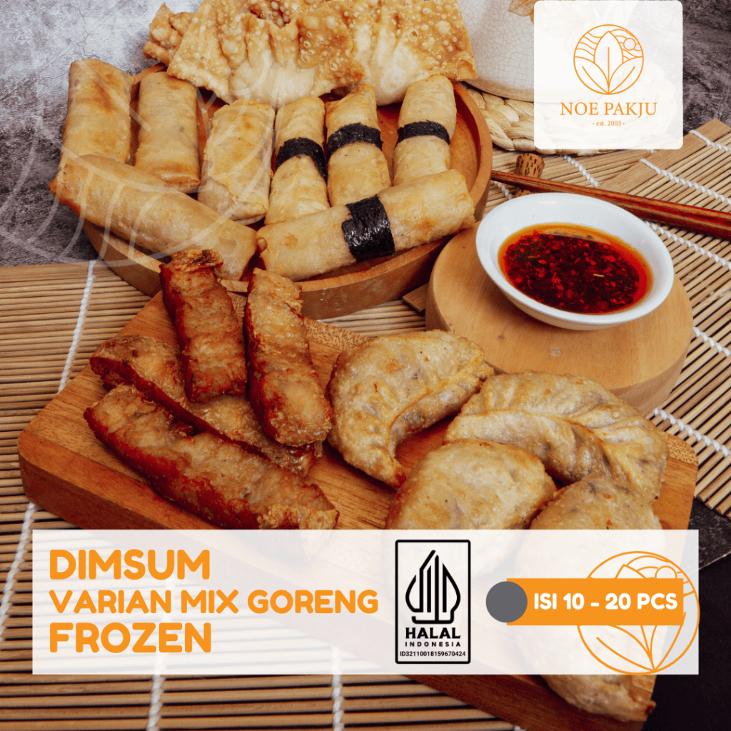 

Dimsum Mix Goreng Frozen Ala Noe Pakju