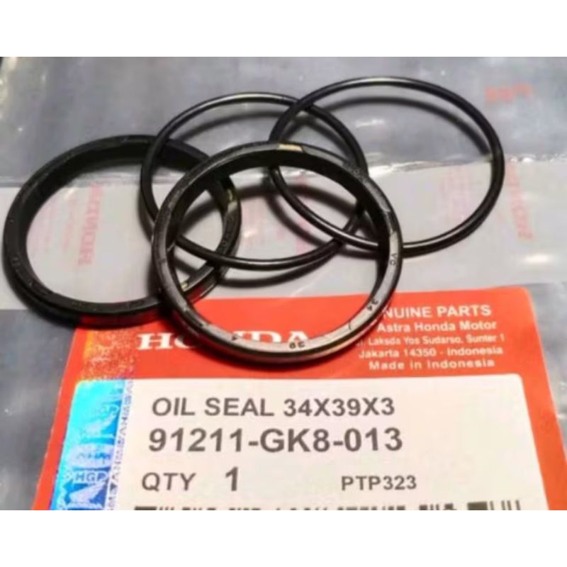 Seal sil pully motor honda Beat karbu scoopy karbu oil seal