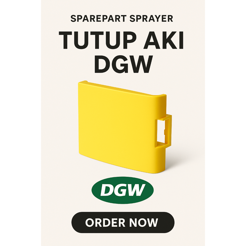 Sparepart Sprayer DGW Tutup Aki Sprayer DGW Putih ECO Tipe 1