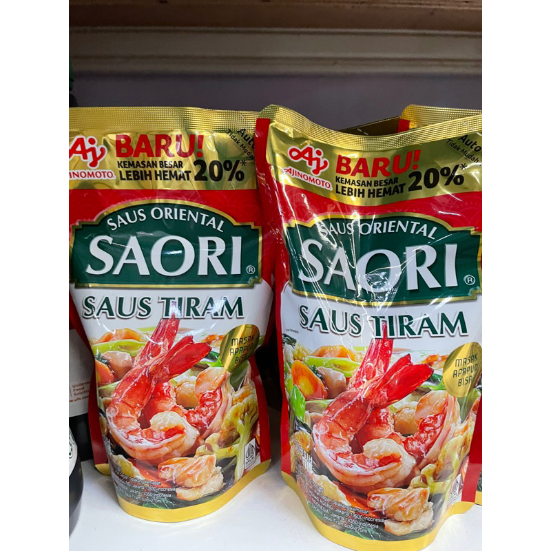 

Saori Saus Tiram Pouch 500ml