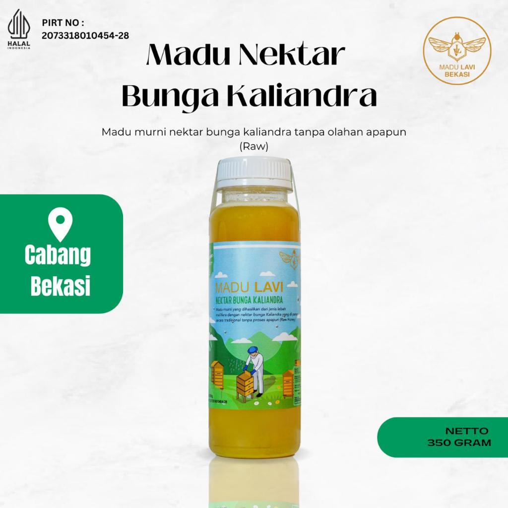 

Madu Lavi Murni Asli 350gram Madu Nektar Kaliandra 100% Alami Pure Raw Honey