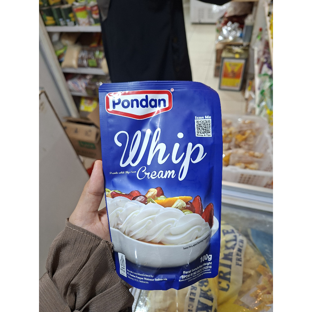 

PONDAN WHIPCREAM 100GRAM