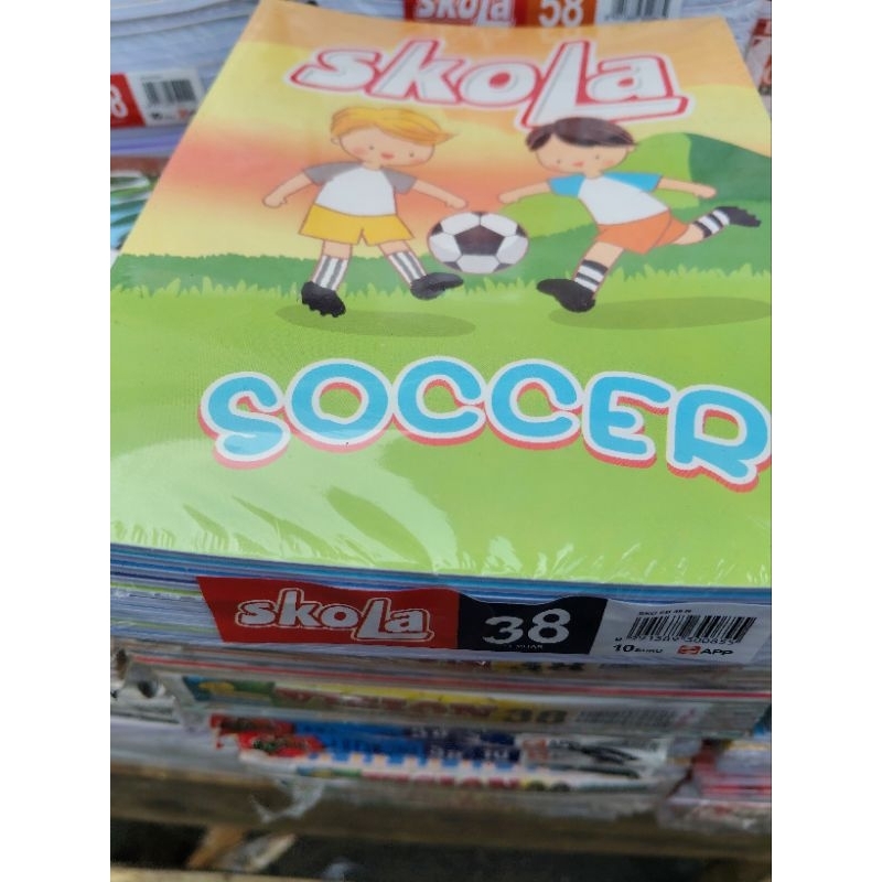 

Ay00! Buku Tulis Sidu 58 Lembar Isi 10 Buku Per Pack Kertas Tebal