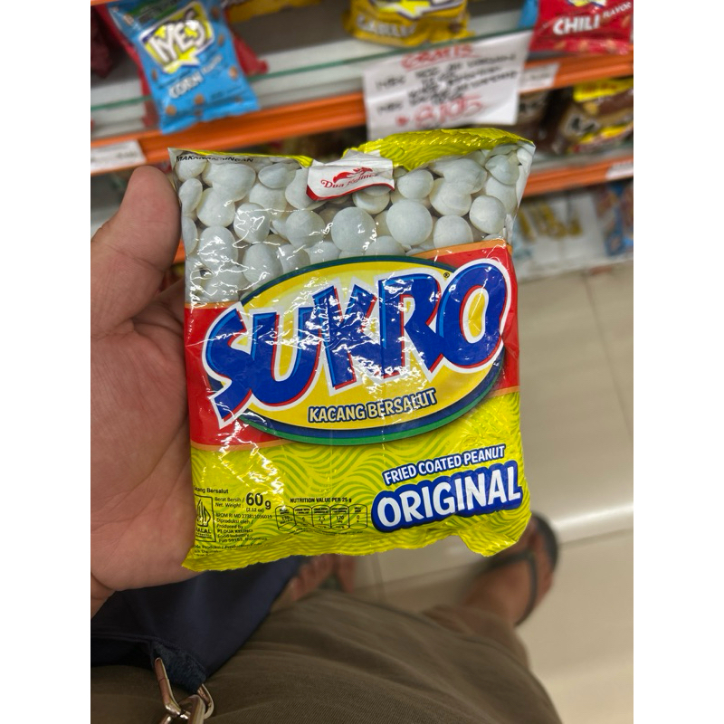 

Sukro Ori kacang 65gram