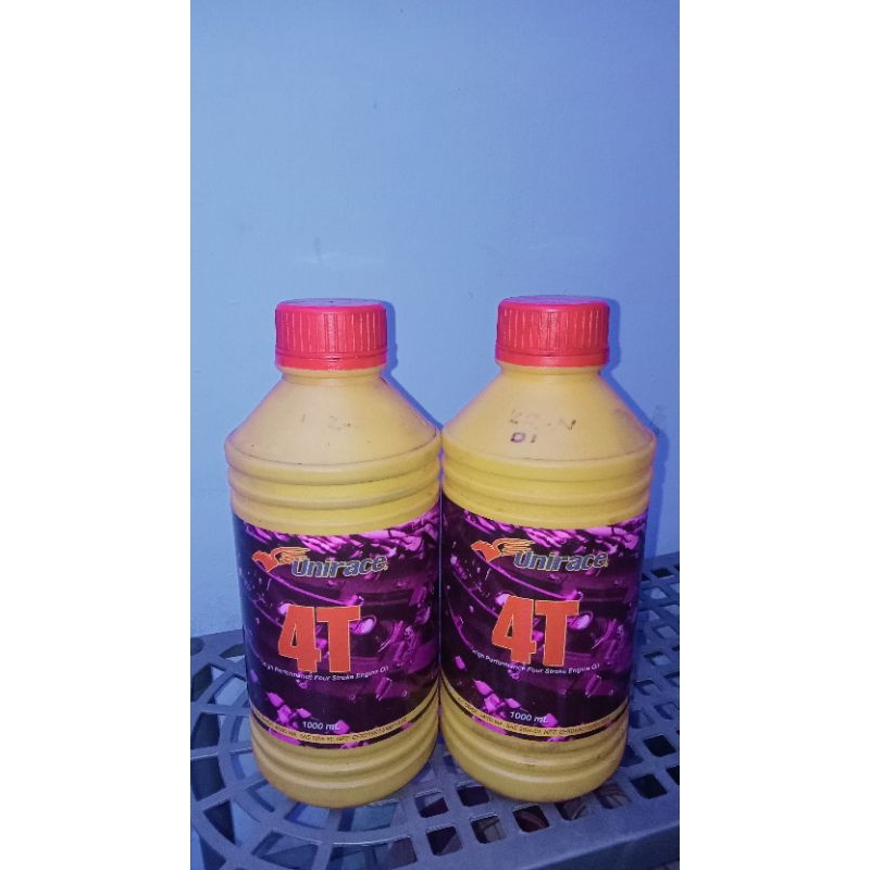 Oil Unirace Asli Original Untuk motor 4T 1 Liter