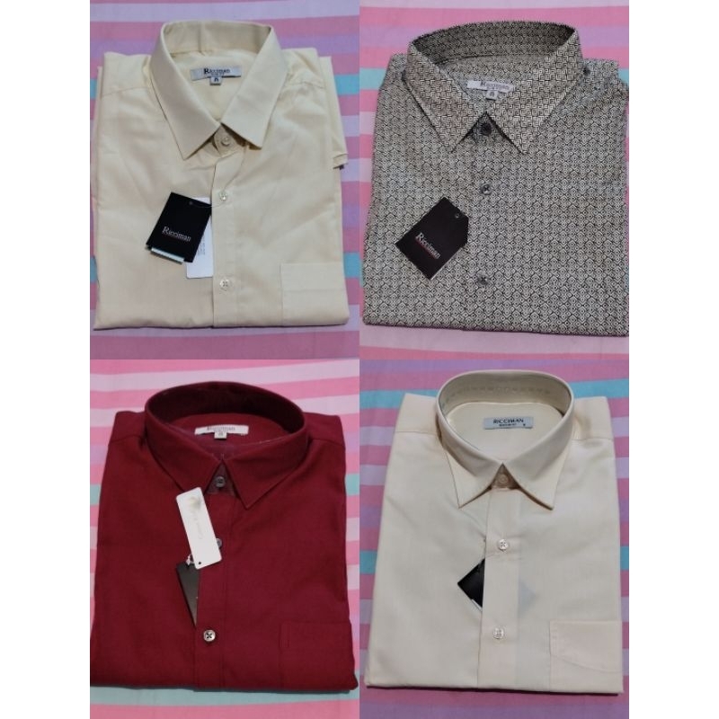 Ricciman slimfit kemeja lengan panjang