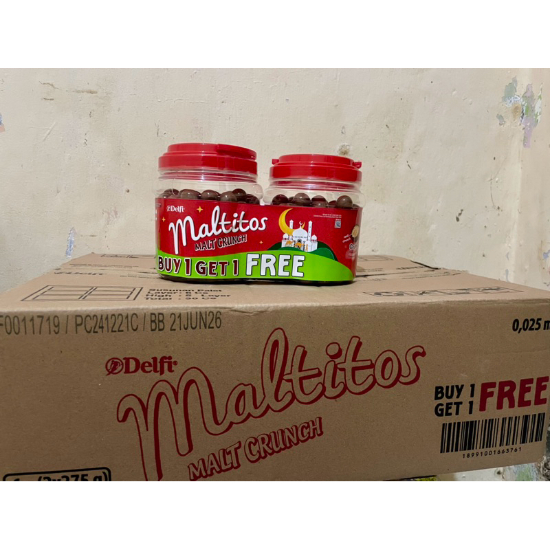 Delfi Maltitos Buy 1 Get 1 Toples KARTONAN