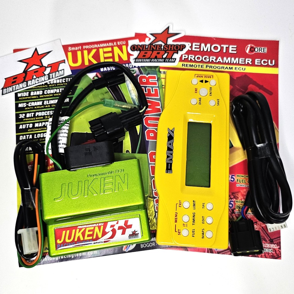 ECU BRT Ecu Juken 5 5++ Plus Plus & REMOTE BRT VERZA 150 FI K18 Dualband Racing Turbo VERZA 2013-201