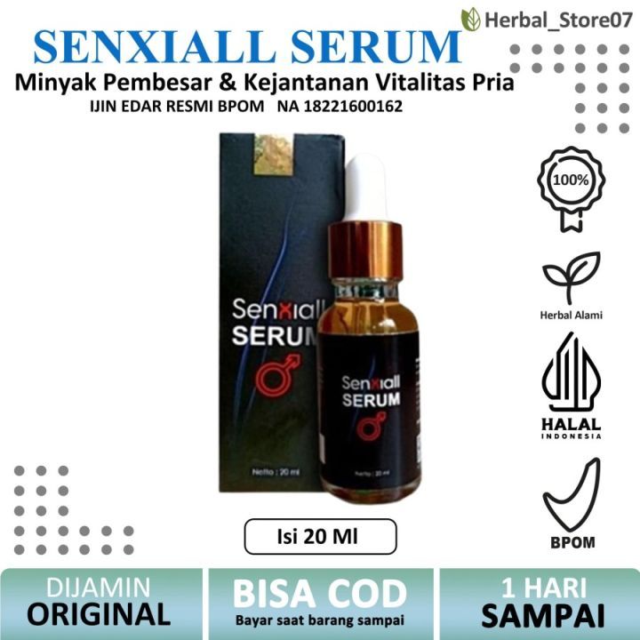 Pembesar Alami Permanen Serum senxial Kuat Tahan lama sudahBPOM