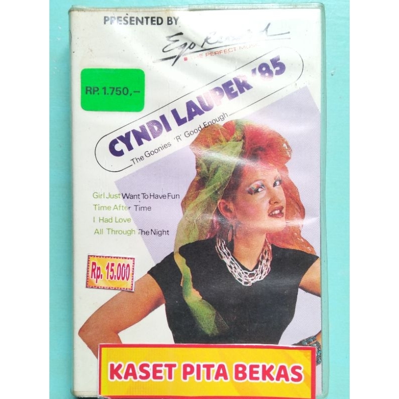 kaset pita bekas Cyndi Lauper 85