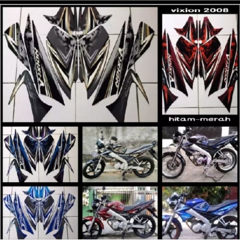 striping Vixion old carbu 2008