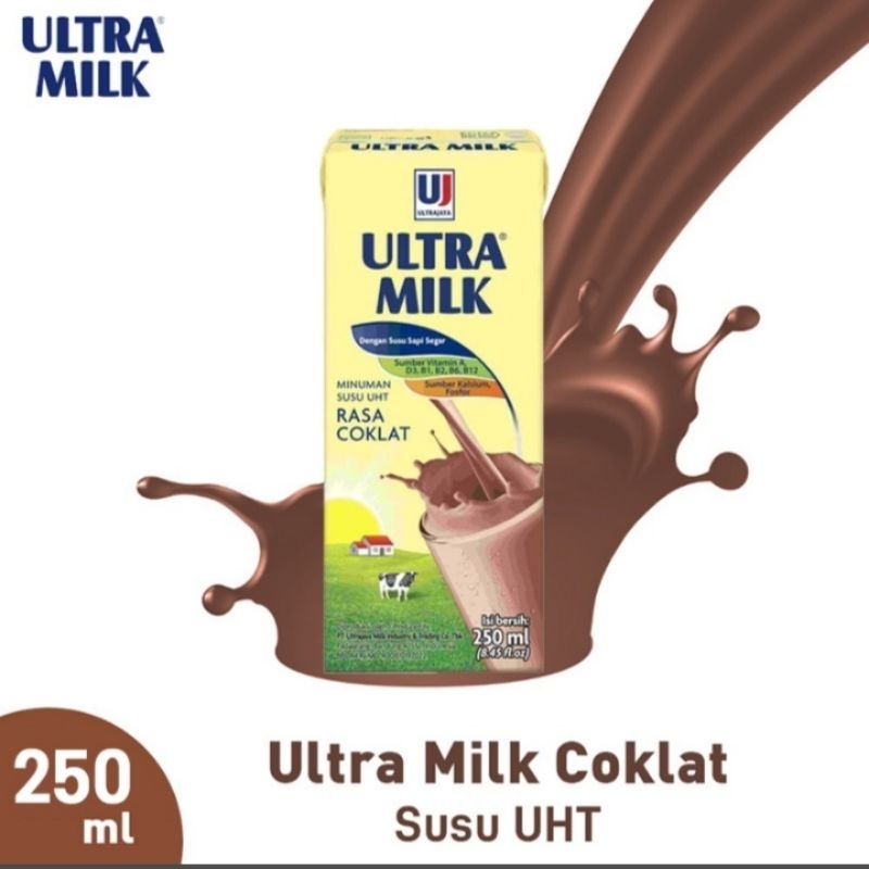 

ULTRA MILK Susu UHT Coklat 250 ml