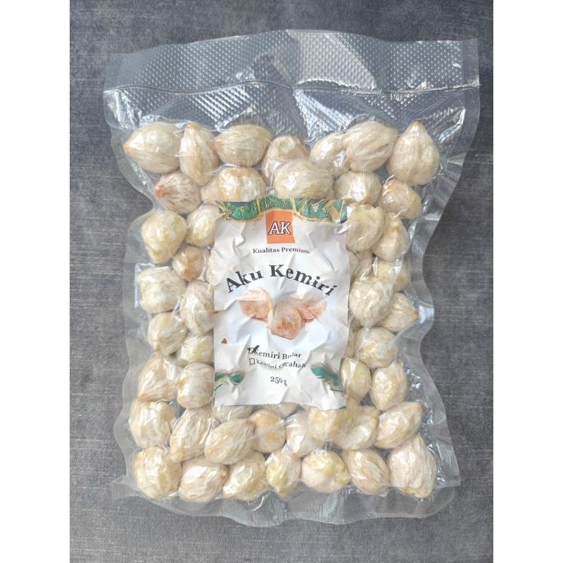 

Kemiri Bulat Kualitas Premium 250 gram