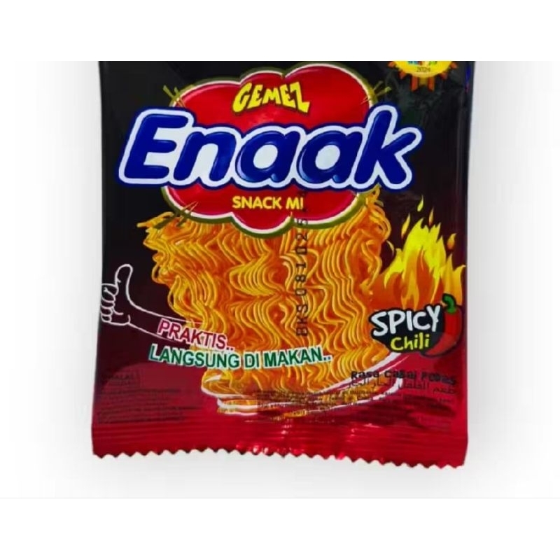 

Mie Gemezz Enak Rasa Pedes kemasan 1 Renceng isi 10pcs