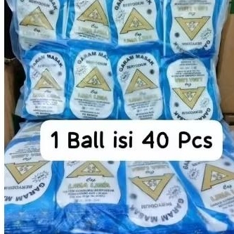 

garam dapur cap lima lima 1 ball isi 40 pcs