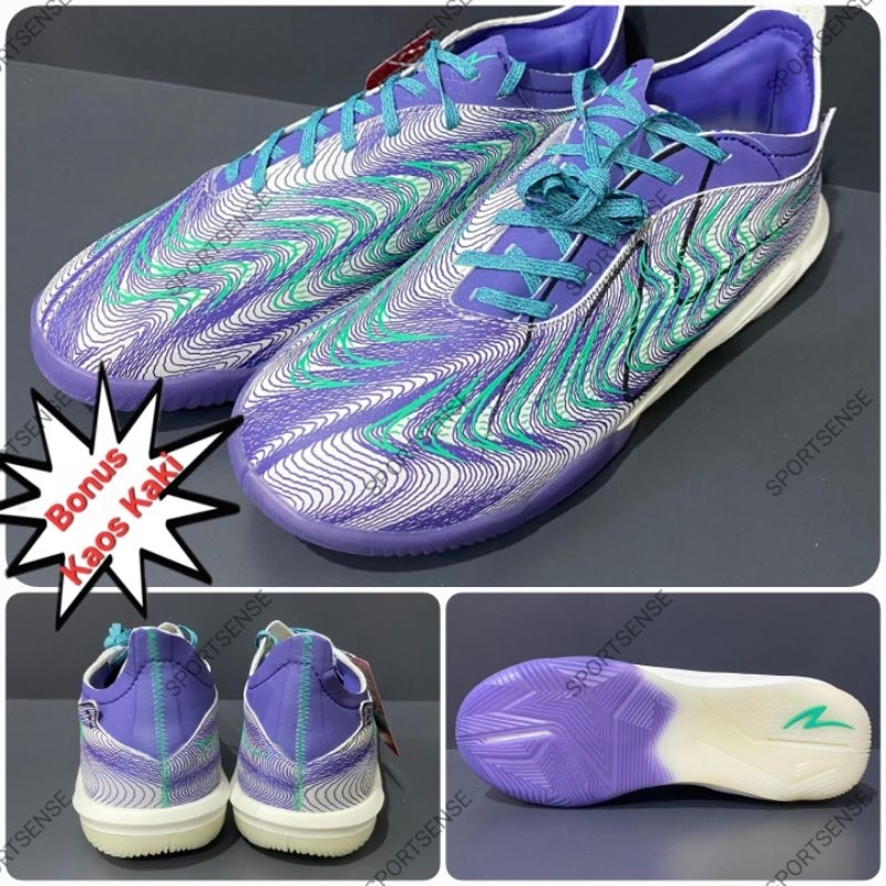 Sepatu Futsal Specs Reacto Deviant Pro IN Original Bonus Kaos Kaki