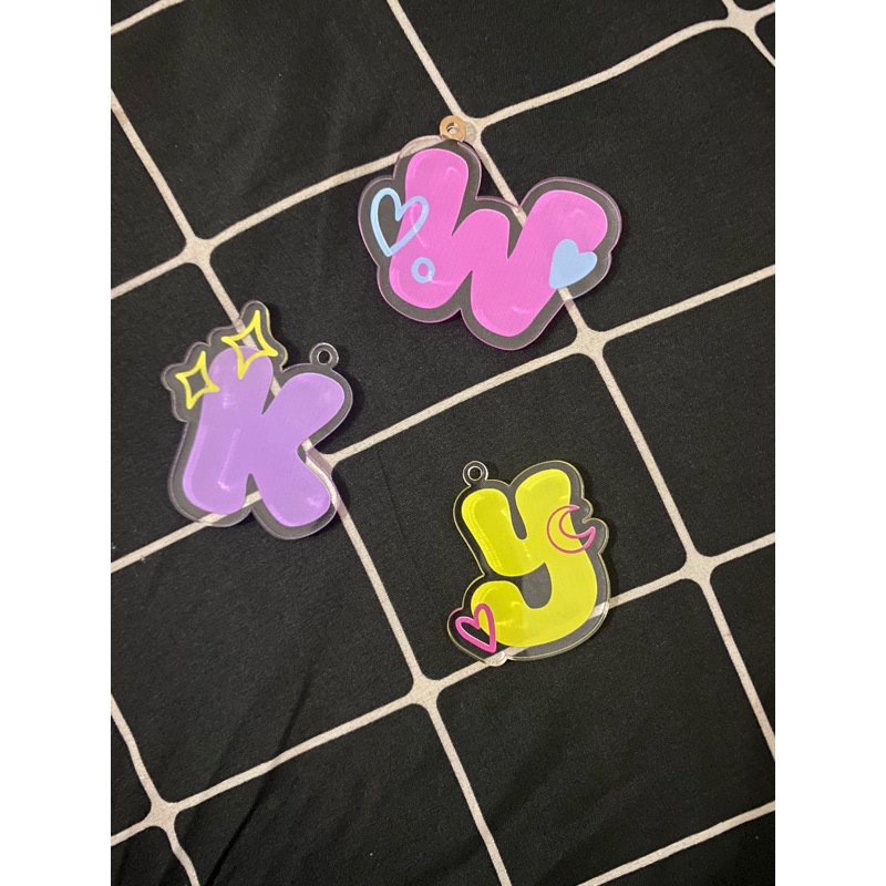 akrilik custom/akrilik nama / ganci akrilik / akrilik murah / ganci nama/label akrilik