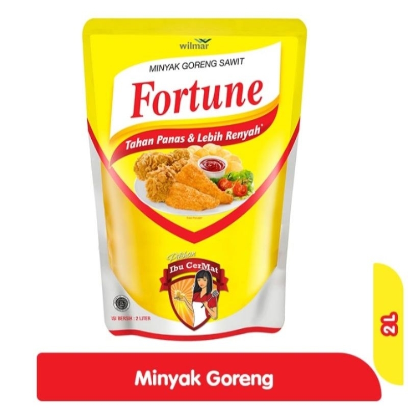

minyak goreng Fortune 2 liter