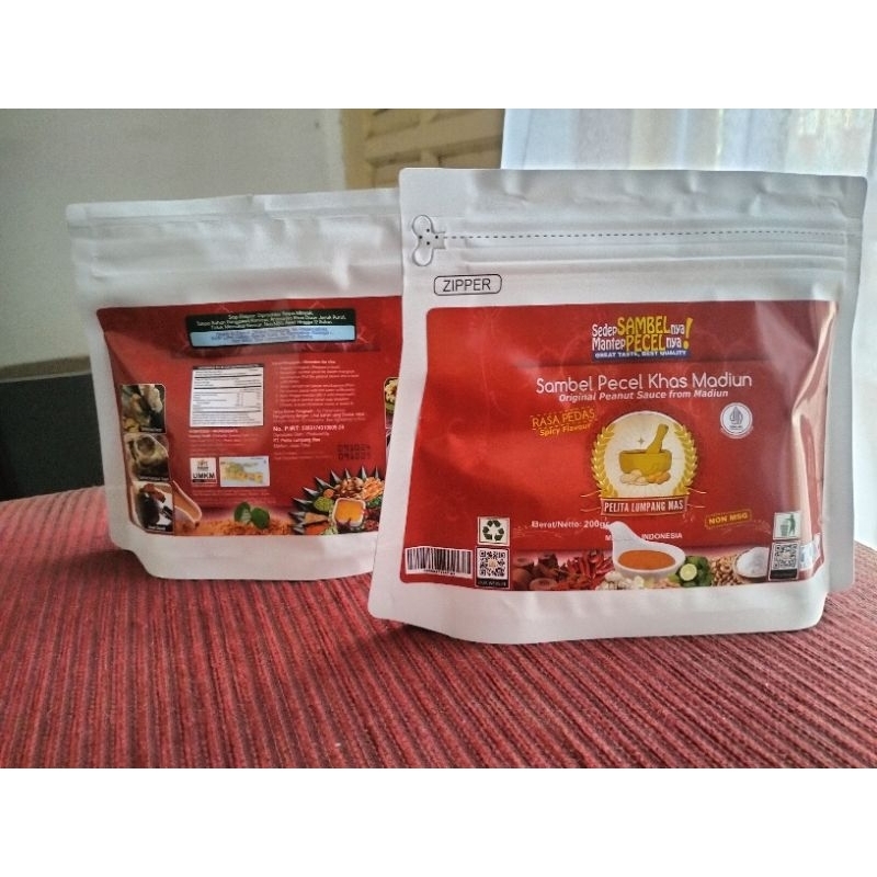 

200 gr Sambel Pecel bumbu pecel Pelita Lumpang Mas Rasa Pedas