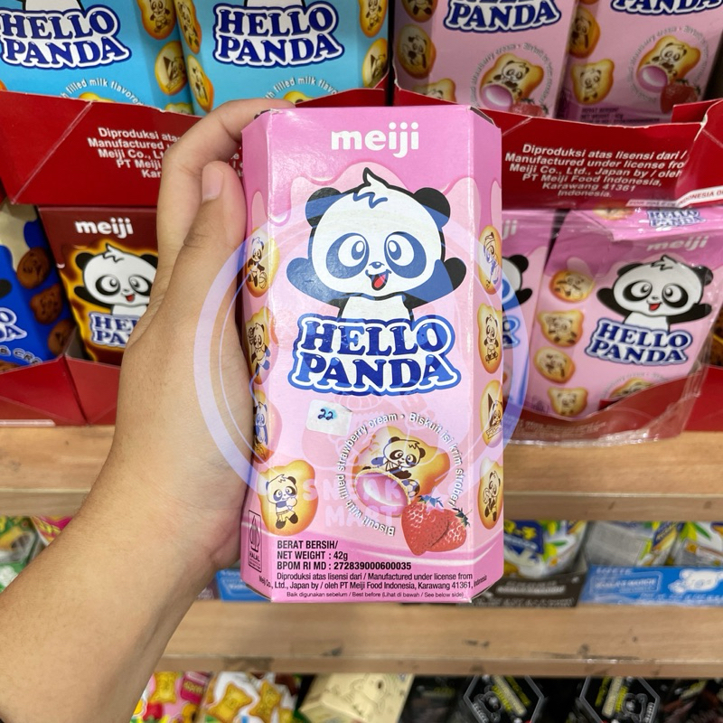 

Hello Panda biskuit isi krim 42gr all varian