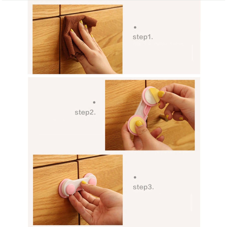 Pengunci Pintu Laci Dan Pengunci Pintu Kamar Mandi