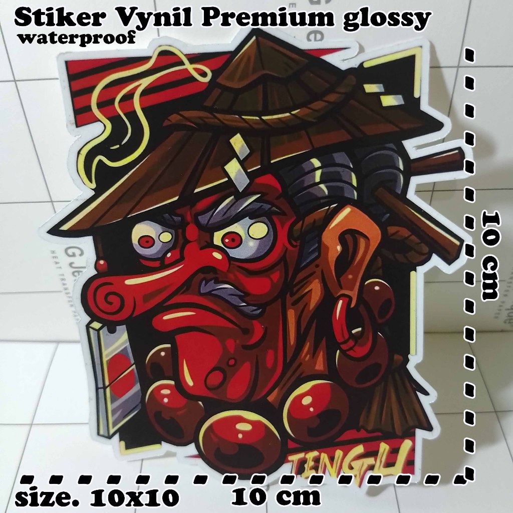 

Stiker Vynil Japan Tengu Waterproof/antiair
