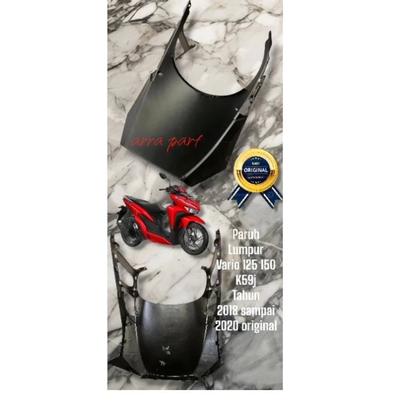 cover front lower paruh lumpur vario 125 150 new paruh vario 150 new 2018 k59j original