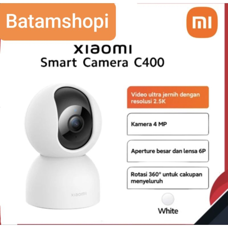xiaomi camera cctv c400 id kamera pengintai wifi original