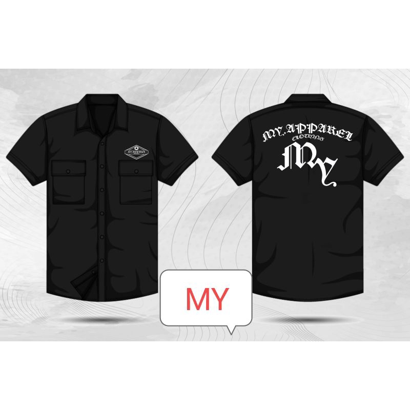 #kemeja workshirt lengan pendek# kemeja polos#