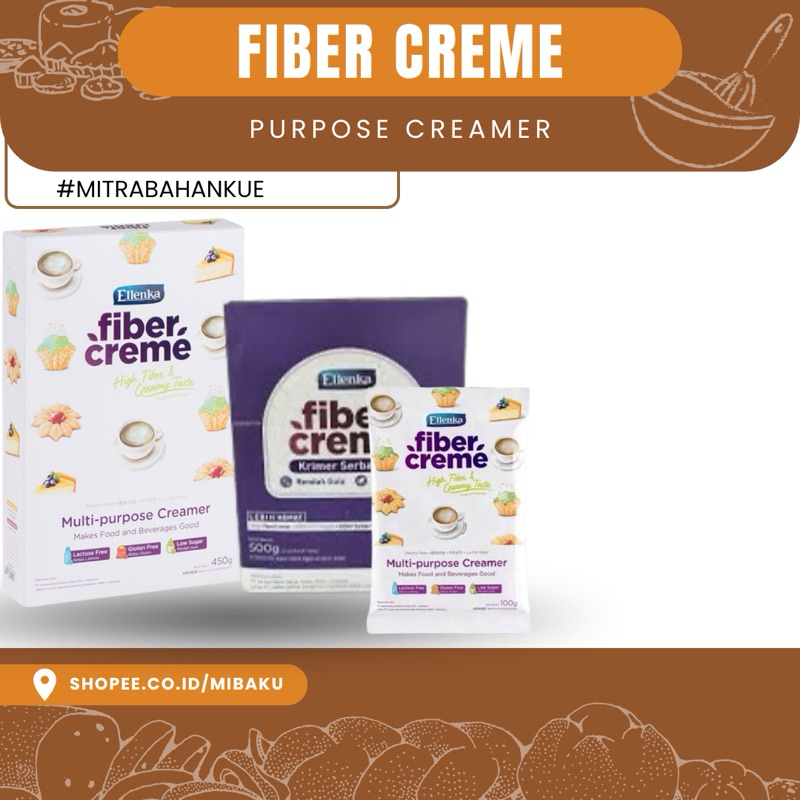 

FIBER CREME – Krimer Serbaguna | Pengganti Santan & Susu