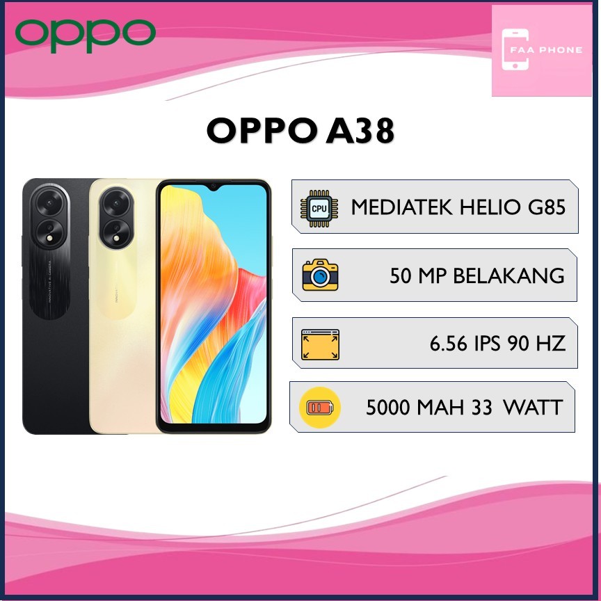 OPPO A38 RAM 6GB ROM 128GB