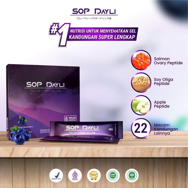 

SOP DAYLI SUPERFOOD REGENERASI SEL ORIGINAL