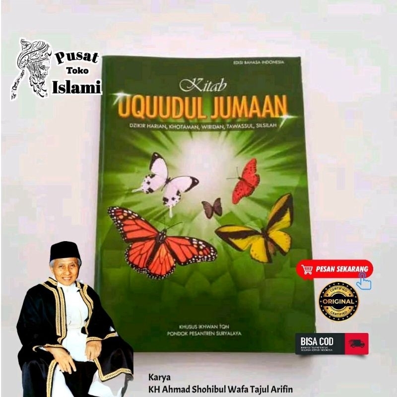 Kitab Uquudul Jumaan Ukuran Besar Amaliah Pondok Pesantren Suryalaya