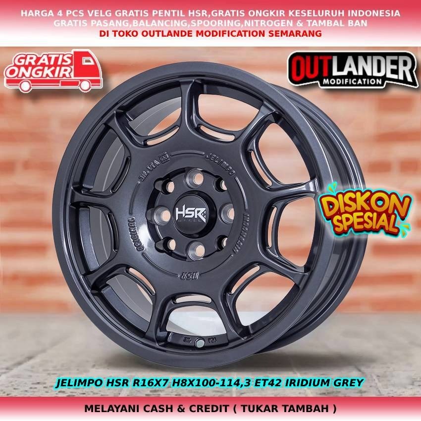 velg mobil r16/velg racing r16, velg mobil Attivo Xenia Accord VTI Cielo dll velg hsr jelimpo r16