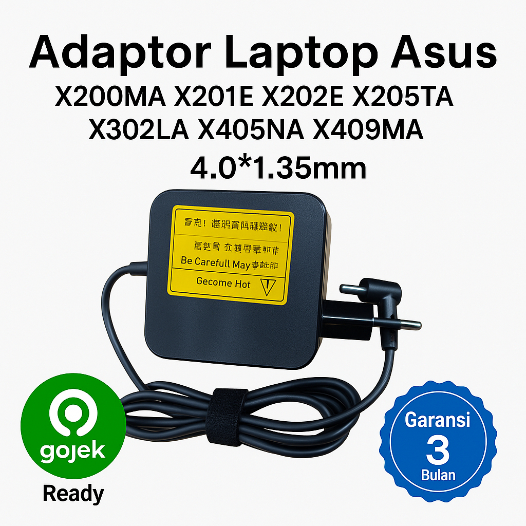 Adaptor Charger Asus X200M X201E X202E X
