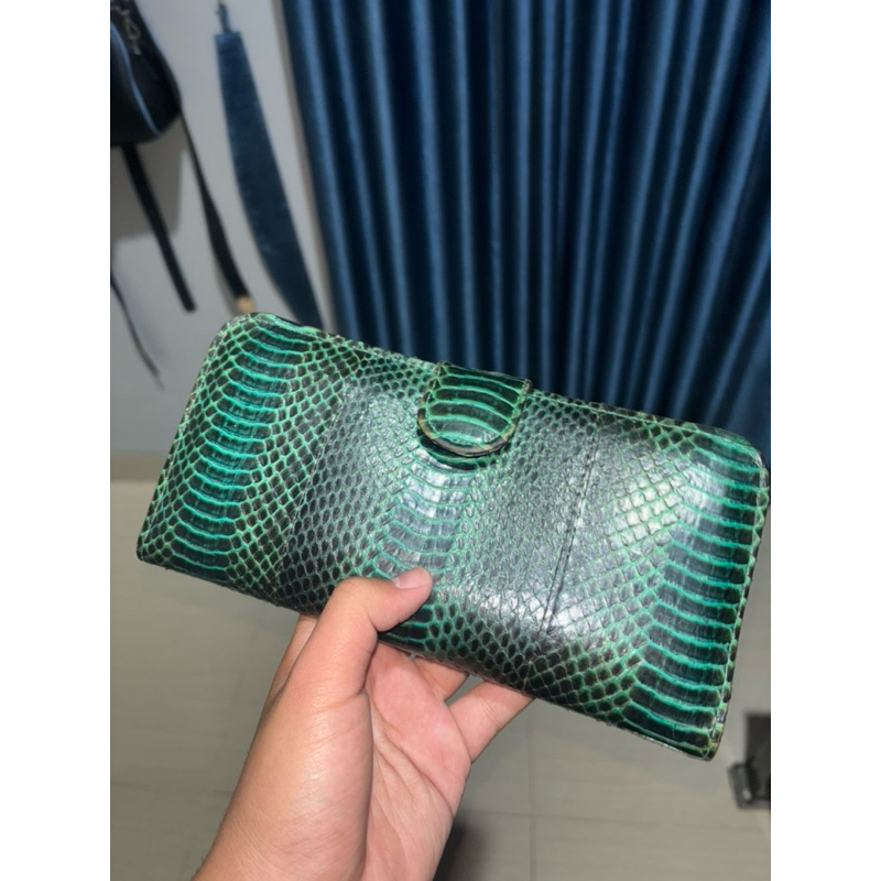 Dompet wanita croco leather preloved