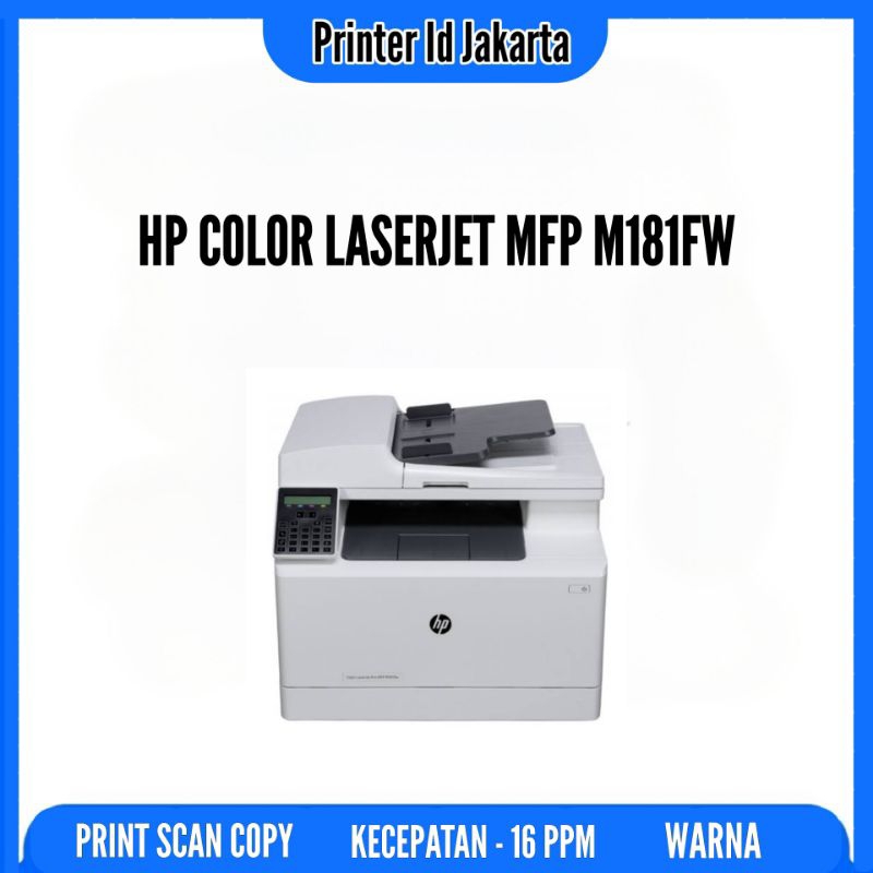 HP COLOR LASERJET PRO MFP M181FW