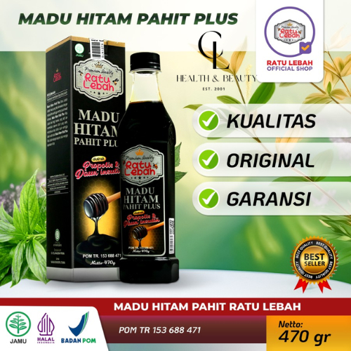 

Ratu Lebah Madu Hitam Pahit Plus 470gr [1 pc]