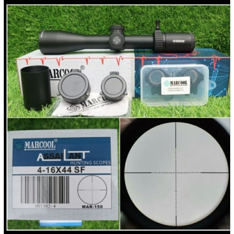 Telescope Marcool Assailant  4-16x44 SF Reticel New
