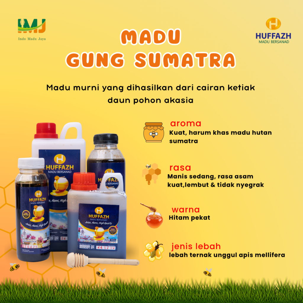 

MADU MURNI GUNG SUMATRA| MADU HUFFAZH – 100% ASLI DARI ALAM | MADU BERSANAD