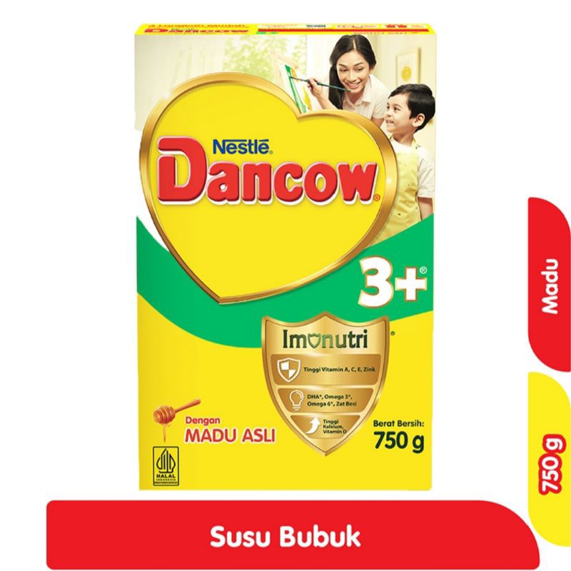 

Dancow 3+ Madu Vanila Kemasan 750gr