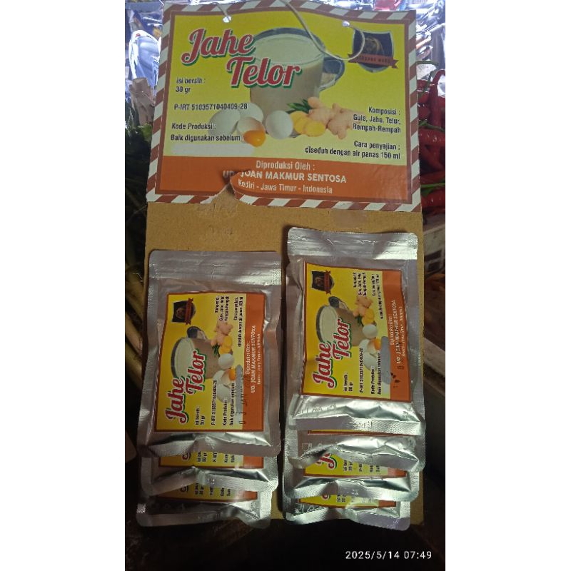 

Jahe Telor