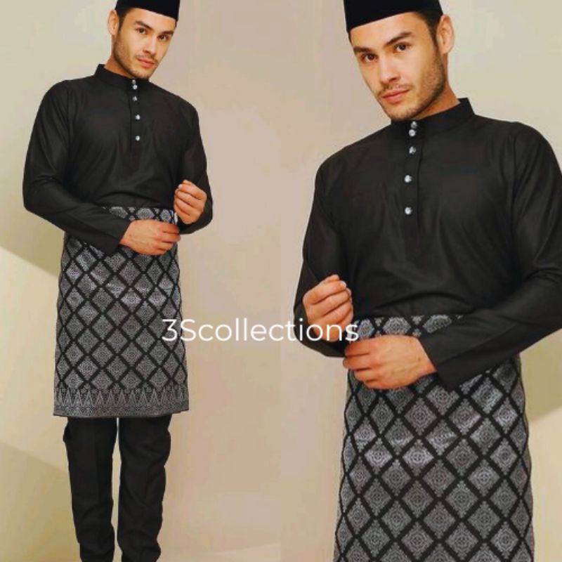 BAJU TELUK BELANGA PRIA BAHAN TOYOBO baju teluk belango elegan baju adat mewah melayu baju kurung me