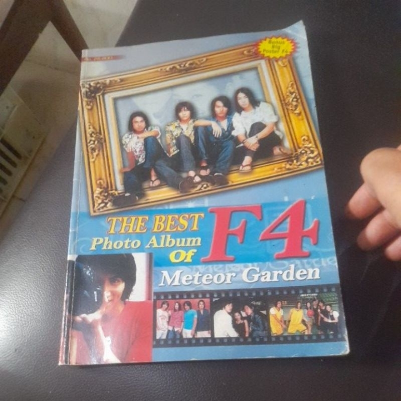 buku the best photo album of meteor garden F4