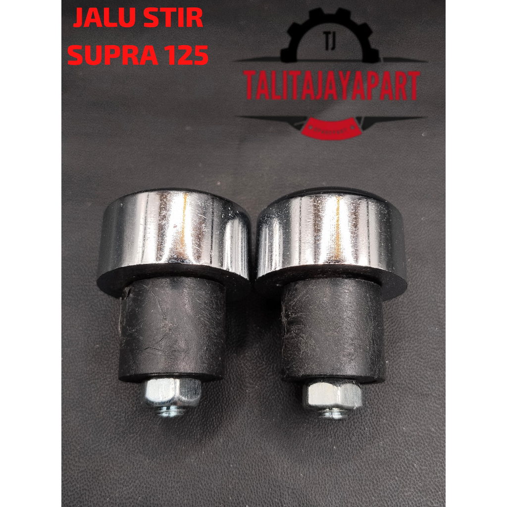 Jalu Stang Stir Motor Supra 125 Crome (Min 10)