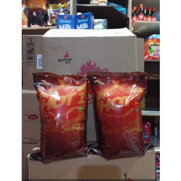 

Saus Sambal Hot 1 / Saus Hot 1 / Saus Bantal Hot 1 / Hot 1 Saus Bantal 1 Kg