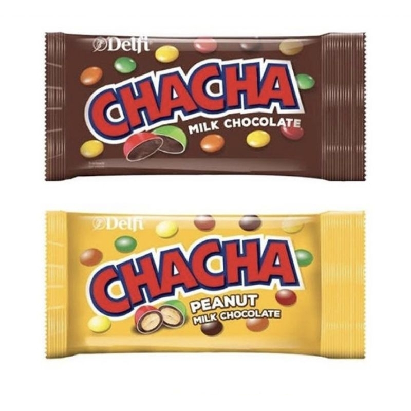 

Chacha Milk Chocholate dan Peanut Milk Chocolate 10's